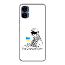 Захисні чохли (Призрак Киева) для TECNO Camon 19 Neo (AlphaPrint) (Льотчик Києва)