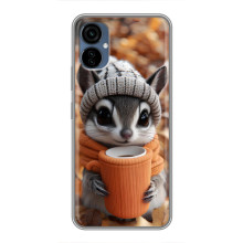 Друкований чохол 'Звірята з кавою' для TECNO Camon 19 Neo