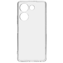 TPU чехол Epic Transparent 1,5mm Full Camera для TECNO Camon 20 Pro (CK7n) – Прозрачный