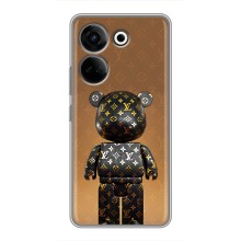 Чехлы для Tecno Camon 20 Pro - Bearbrick Louis Vuitton (PREMIUMPrint)