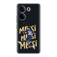 Чехлы для Tecno Camon 20 Pro (Leo чемпион) (AlphaPrint) (Messi ПСЖ)