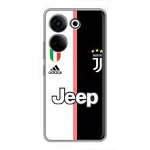 Чехлы для Tecno Camon 20 Pro (VPrint) - Футбольные клубы (Juventus)