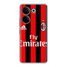 Чехлы для Tecno Camon 20 Pro (VPrint) - Футбольные клубы (Milan)