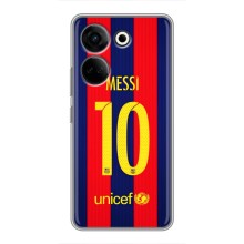 Чехлы Месси для Tecno Camon 20 Pro (AlphaPrint) (Messi Barca 10)