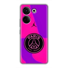 Чехлы PSG для Tecno Camon 20 Pro (AlphaPrint) (яркий ПСЖ)