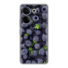 Чохли з фруктами для Tecno Camon 20 Pro (VPrint) (Ожина)