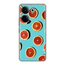 Чохли з фруктами для Tecno Camon 20 Pro (VPrint) (Грейпфрут)