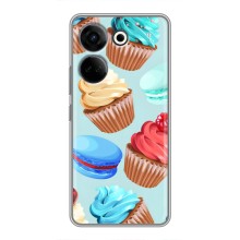 Чохли з фруктами для Tecno Camon 20 Pro (VPrint) (Кексики)