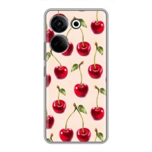Чохли з фруктами для Tecno Camon 20 Pro (VPrint) (Черешня)
