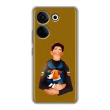 Чехлы с картинкой собаки Патрон для Tecno Camon 20 Pro (AlphaPrint) (ЗСУ Патрон)