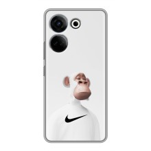 Чехлы с Обезьянами NFT для Tecno Camon 20 Pro (AlphaPrint) (обезьяна NFT Nike)