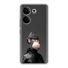 Чехлы с Обезьянами NFT для Tecno Camon 20 Pro (AlphaPrint) (стильная обезьяна NFT)