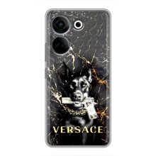 Чехлы VERSACE для Техно Камон 20 Про (PREMIUMPrint) (AlphaPrint-ген.)