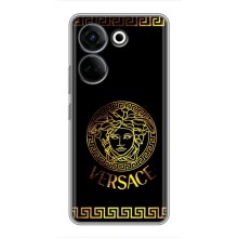 Чехлы VERSACE для Техно Камон 20 Про (PREMIUMPrint) (Logo Versace)