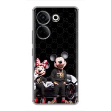 Чехол Disney Mouse Tecno Camon 20 Pro (PREMIUMPrint) (Семья Маусов)