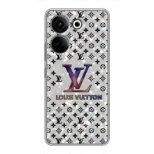 Чохол Стиль Louis Vuitton на Tecno Camon 20 Pro (Яскравий LV)