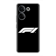 Чехол фильм Формула 1 для Tecno Camon 20 Pro – Логотип Формула 1