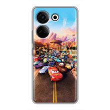 Силиконовый чехол Маквин для Tecno Camon 20 Pro – Тачки Маквин