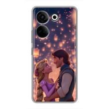 Чехол Рапунцель для Tecno Camon 20 Pro – Принцесса и принц
