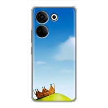 Чехол с мультфильмом Шрек на Tecno Camon 20 Pro – Голова Шрека