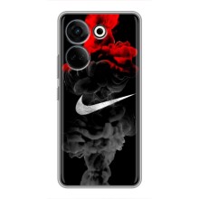 Чехол с логотипом Найк на Tecno Camon 20 Pro
