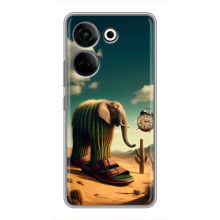 Чехол с мемами тралалело тралала для Tecno Camon 20 Pro