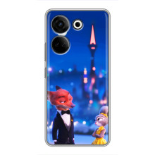 Чехол Зоотрополіс на Tecno Camon 20 Pro – Герои Зверополиса