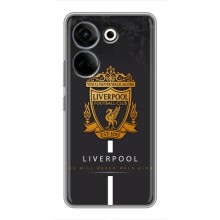 Чехлы для Техно Камон 20 Про (VPrint) - ТОП ФК (FC Liverpool)