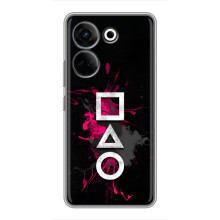 Чехол Гра в кальмара для Tecno Camon 20 Pro – Ранги