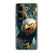 Чехол с картинкой «Хищники» для Tecno Camon 20 Pro – Орёл