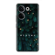 Новогодние, Праздничные Чехлы для Tecno Camon 20 Pro - 2024 год (Winter)