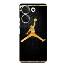 Силиконовый Чехол Nike Air Jordan на Техно Камон 20 про – Джордан 23