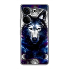 Защитные чехлы для Техно Камон 20 Про (AlphaPrint) (ХИТ продаж) ВОЛК (Волк)