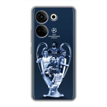 Чехлы для Tecno Camon 20 (VPrint) - Футбольные клубы (Кубок ЛЧ)