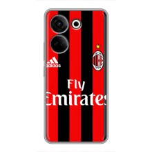 Чехлы для Tecno Camon 20 (VPrint) - Футбольные клубы (Milan)