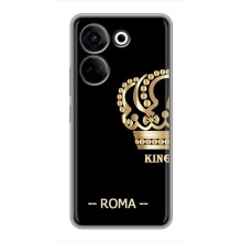 Чехлы для Tecno Camon 20 (VPrint) - Футбольные клубы (Roma)