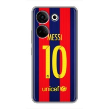 Чехлы Месси для Tecno Camon 20 (AlphaPrint) (Messi Barca 10)