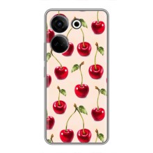 Чехлы с Фруктами для Tecno Camon 20 (VPrint) (Вишня)