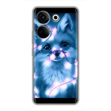 Чехлы с картинкой Лисички для Tecno Camon 20 (VPrint) (Яркая лисичка)