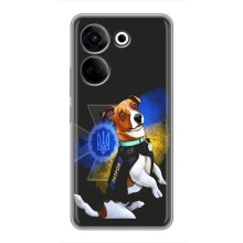 Чехлы с картинкой собаки Патрон для Tecno Camon 20 (AlphaPrint) (Патрон собачка)