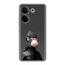 Чехлы с Обезьянами NFT для Tecno Camon 20 (AlphaPrint) (стильная обезьяна NFT)