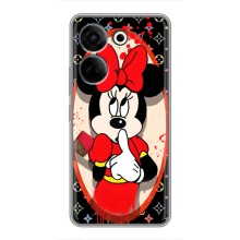 Чехол Disney Mouse Tecno Camon 20 (PREMIUMPrint) (Минни Маус ЛВ)