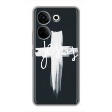 Християнські Чохли для Tecno Camon 20 (AlphaPrint) (Ісус)