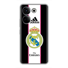 Чехол для Tecno Camon 20 с принтом (Лого Real Madrid)