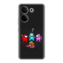 Чехол Амонг Ас для Tecno Camon 20 (AlphaPrint) (Импостер)