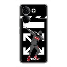 Чехол для Tecno Camon 20 с картинкой Supreme (AlphaPrint)