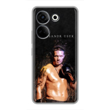 Чехол с картинкой Александр Усик для Tecno Camon 20 – Чемпион Усик