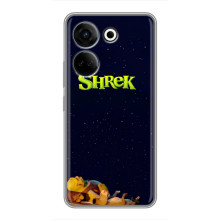 Чехол с мультфильмом Шрек на Tecno Camon 20 – Шрек лого