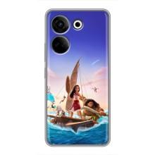 Чехол с мультфильмом Моана Tecno Camon 20 – Моана и Мауи