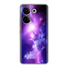 Космические Чехлы для ТЕХНО Камон 20 (VPrint) (Галактика)